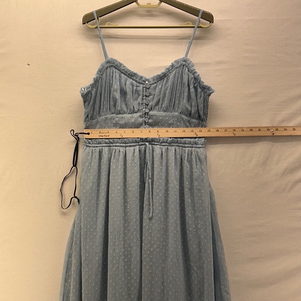 Patrons Of Peace Maxi Dress Blue Large - Picture 11 of 14